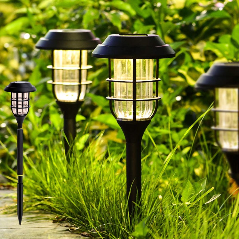 Yimaa 12 Pack Solar Light Replacement Stakes - Plastic Ground Spikes, Universal Path & Christmas Lights Replacement, Yard & Garden Outdoor Ground Decorations - Image 3